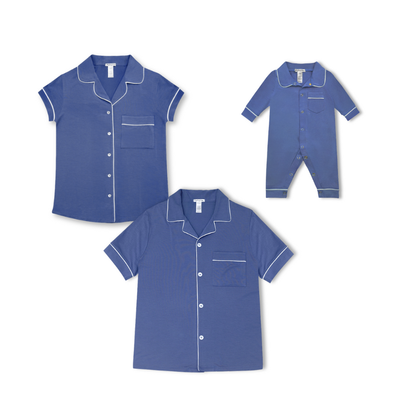 Family PJ Gift Set (Infant/Elegant Blue)
